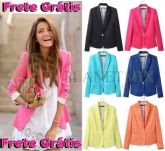 Blazer Feminino Colorido Importado Estilo Zar